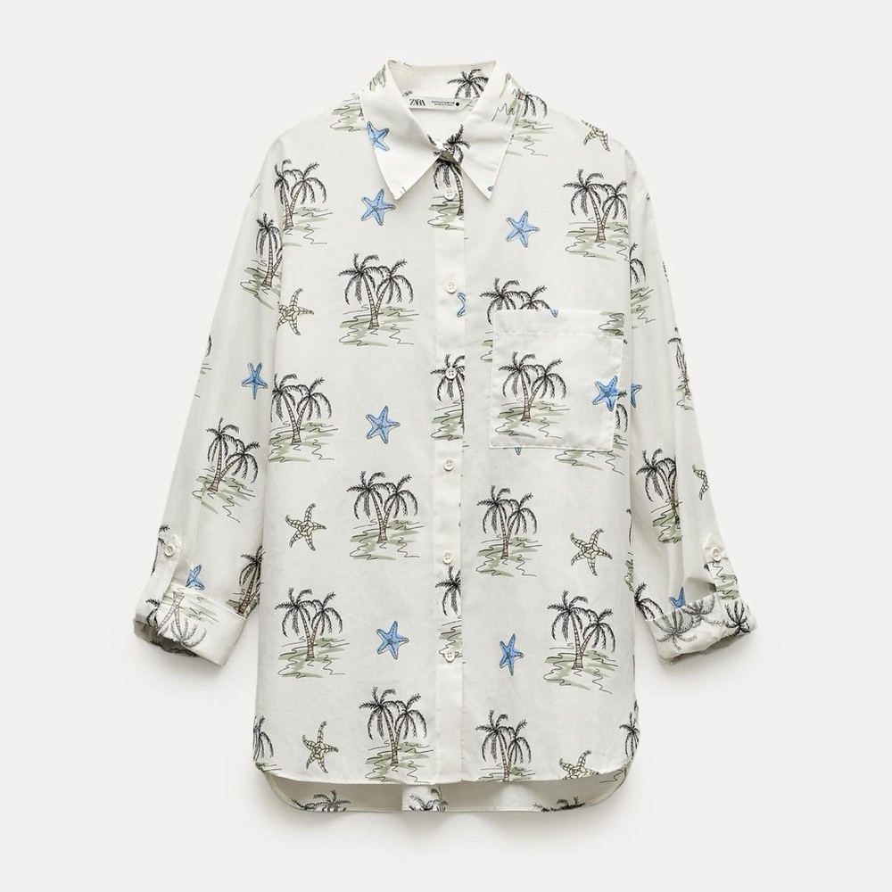 ZARA PRINTED SHIRT